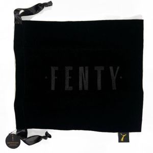 NWOT Fenty x Puma Black Velvet Dust Bag